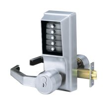 Right Handed Mechanical Combination Leverset with Key Override from the Simplex L1000 Series