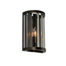 Essex 1 Light Wall Sconce with Clear Crystal Shade