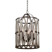 Belmont 5 Light 19" Wide Taper Candle Pendant