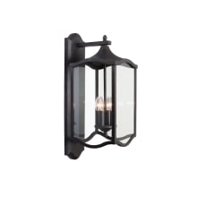 Lakewood Outdoor 4 Light 28" Tall Outdoor Wall Sconce