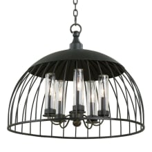 Ludlow 5 Light 24" Wide Taper Candle Chandelier