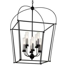 Sutter 8 Light 34" Wide Taper Candle Pendant