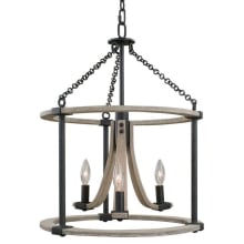 Middleton 3 Light 18" Wide Taper Candle Pendant