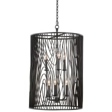 Morre 6 Light 20" Wide Taper Candle Pendant