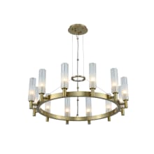 Lorne 12 Light 27" Wide LED Ring Chandelier