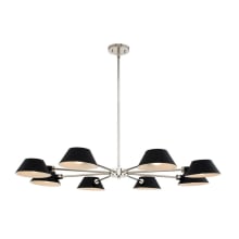 Bruno 8 Light 42" Wide Chandelier