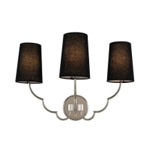 Sophia 3 Light 14" Tall Wall Sconce