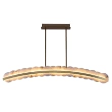 Meridian 60" Wide LED Linear Chandelier