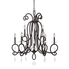 Winona 10 Light 2 Tier Candle Style Chandelier