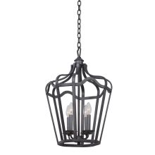 Livingston 4 Light 14" Wide Candle Style Chandelier