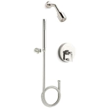One 1.75 GPM Pressure Balanced Shower System Package - Includes Rough-ins