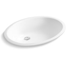 Citizen 21-1/2" Undermount Vitreous China Bathroom Sink with Overflow