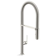 Juxtapose by Mick De Giulio Semi-Professional Kitchen Faucet Featuring Sweep Spray and Boost Technology