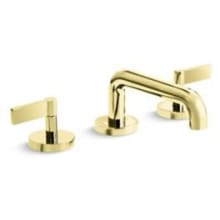 One 1.2 GPM Widespread Bathroom Faucet, Lever Handles