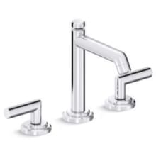 Pure Paletta 1.2 GPM Widespread Bathroom Faucet with Tall Spout and Pop-Up Drain Assembly
