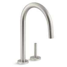 One 1.8 GPM Single Hole Pull Down Kitchen Faucet