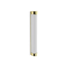 Pinna Paletta Single Light 26-5/16" Tall Integrated LED Reversible Bath Bar - ADA Compliant