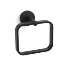 One 5-1/2" Wall Mounted Towel Ring