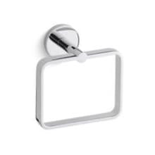 One 5-1/2" Wall Mounted Towel Ring