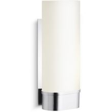 One Wall Sconce with Oval Glass Shade