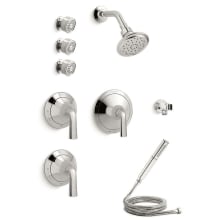 Script 2.5 GPM Thermostatic Shower System Package - Includes Rough-ins