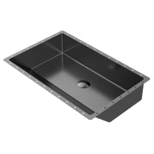 Cinox 23-5/8" Rectangular Stainless Steel Undermount Bathroom Sink