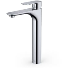 Kayes 1.2 GPM Vessel Single Hole Bathroom Faucet with Pop-Up Drain Assembly