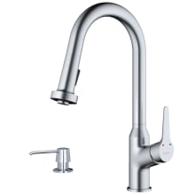 Dockton 1.8 GPM Single Hole Kitchen Faucet