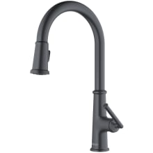 Elwood 1.8 GPM Single Hole Pull Down Kitchen Faucet