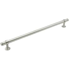 Cordelia 18" Center to Center Luxury Solid Brass Modern Industrial Custom Exclusive Appliance Bar Handle / Pull