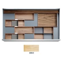 Bogota Series Drawer Organizer Insert Kit for 27-1/2" Wide Drawers from the StraightLine Collection