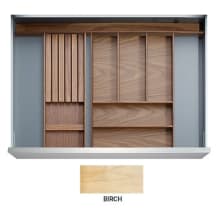 Denver Series Drawer Organizer Insert Kit for 21-1/2" Wide Drawers from the StraightLine Collection