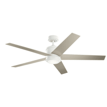 Brahm 56" 5 Blade Indoor LED Ceiling Fan