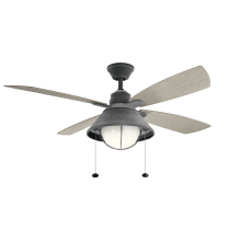 Seaside 54" 4 Blade LED Indoor / Outdoor Ceiling Fan