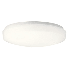 Ceiling Space Single Light 13-1/2" Wide Integrated LED Flush Mount Ceiling Fixture
