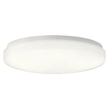 Ceiling Space Single Light 16" Wide Integrated LED Flush Mount Ceiling Fixture