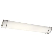 49" Wide Integrated LED Convertible Linear Flush Mount Ceiling Fixture / Wall Sconce