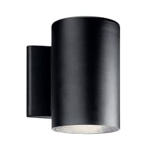 Single Light 7" Tall LED Outdoor Wall Sconce