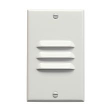 Step and Hall 4.5" x 2.75" Vertical Louver Indoor Step Light