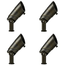 VLO 5" LED Small Accent Light with 60° Beam Spread - 2700K - Set of (4) Lights