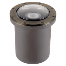 VLO 7" Wide LED In-Ground Well Light with 15° Beam Spread - 2700K