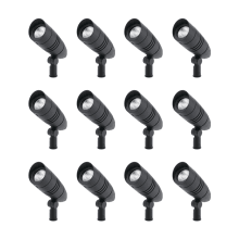 40º Beam Spread 3000K LED Small Commercial Accent Light - Set of (12)