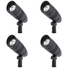 40º Beam Spread 3000K LED Small Commercial Accent Light - Set of (4)