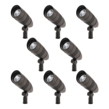 40º Beam Spread 3000K LED Small Commercial Accent Light - Set of (8)