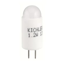 1 Watt T3 Bi Pin LED Bulb- 85 Lumens, 2700K, and 80CRI