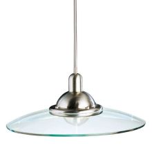 Galaxie Single-Bulb Indoor Pendant with Round Glass Shade