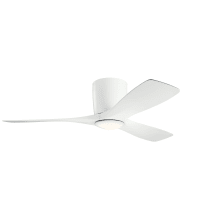 Volos 48" 3 Blade Hugger Indoor Ceiling Fan - Wall Control Included