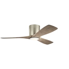 Volos 48" 3 Blade Hugger Indoor Ceiling Fan - Wall Control Included