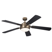 Humble 60" 5 Blade LED Indoor Ceiling Fan with Wall Control