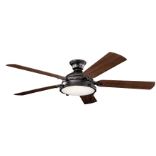 Hatteras Bay 60" 5 Blade LED Indoor Ceiling Fan